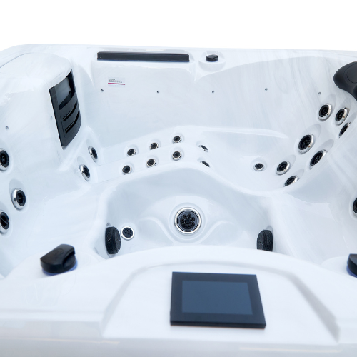 sunbeach 961-l lounger jets and balboa spa touch 4 control panel available at hot tub liverpool 