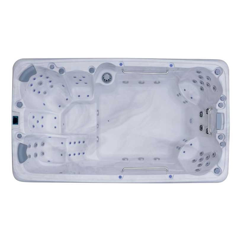 OCEAN FLOW 3.9M - Swim Spa for Families with Bluetooth