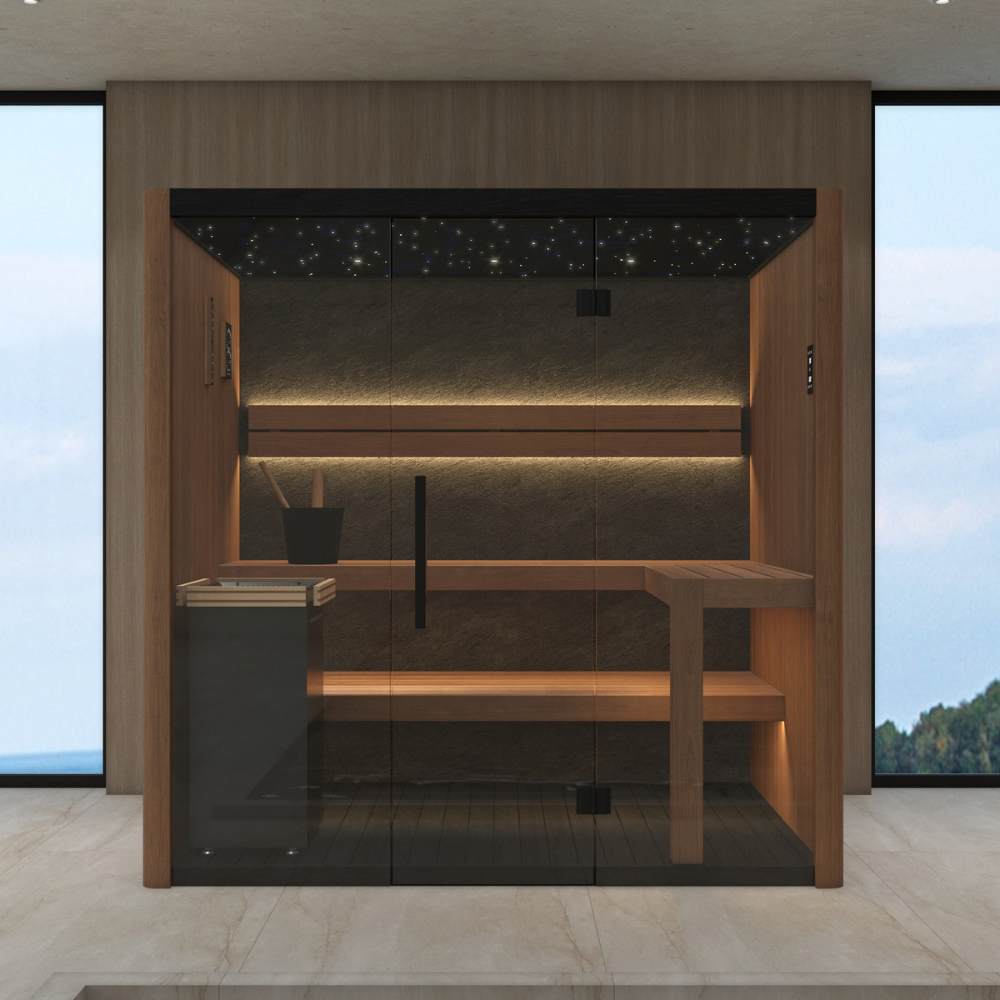 Hanscraft Pure Essential Indoor Sauna - 4 Person