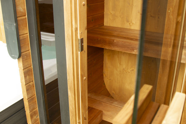 Woodchop Oval 2 Person Sauna