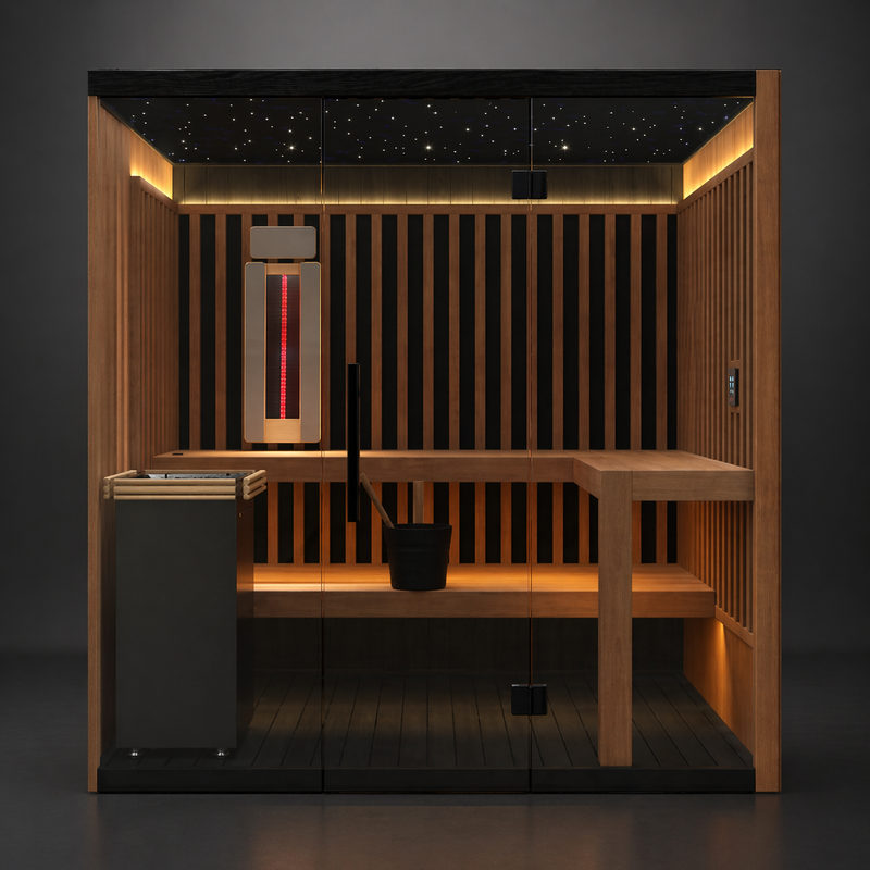 Hanscraft OKA Fusion Synergy 3 Person Sauna