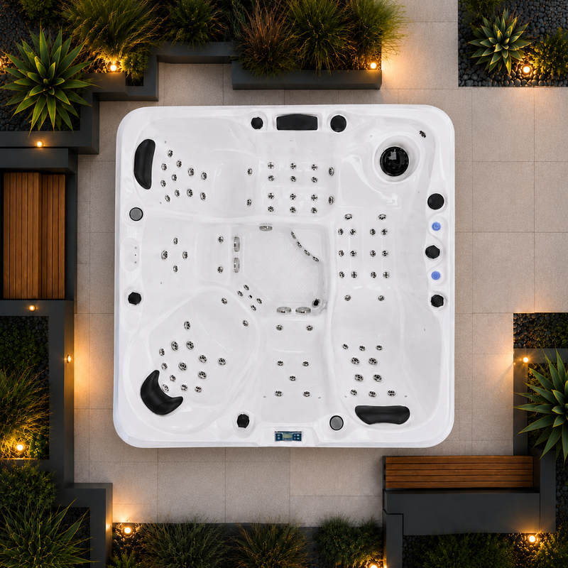 CELESTIAL 2 - 5-Person Hot Tub with Bluetooth Audio