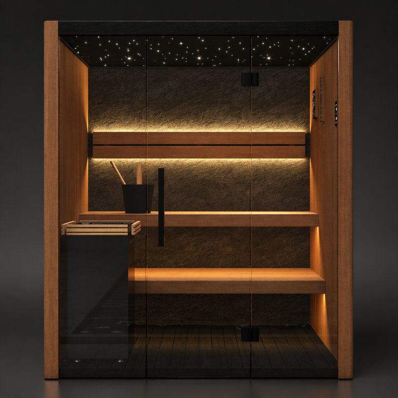 Hanscraft Pure Essential Indoor Sauna - 3 Person