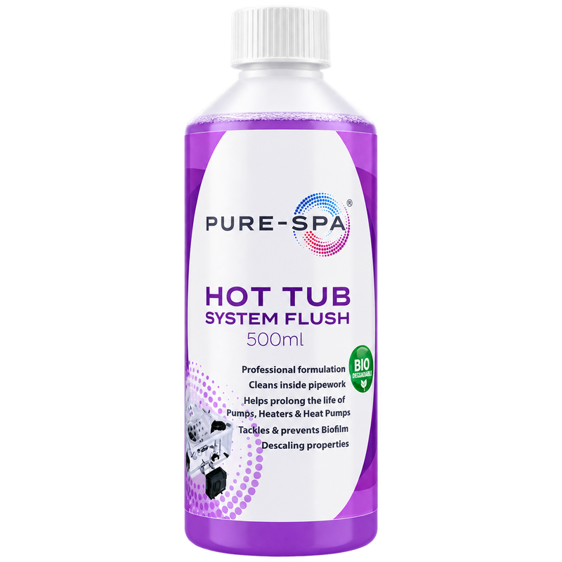 Pure Spa Hot Tub Flush 500ml