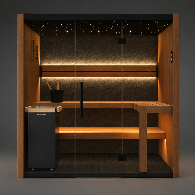 Hanscraft Pure Essential Indoor Sauna - 4 Person