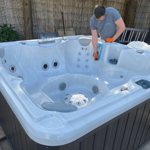 Hot Tub Servicing - Silver Package Clean and Check - Hot Tub Liverpool