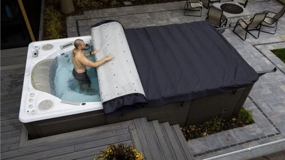 Jacuzzi Rollaway Swim Spa Cover - Hot Tub Liverpool