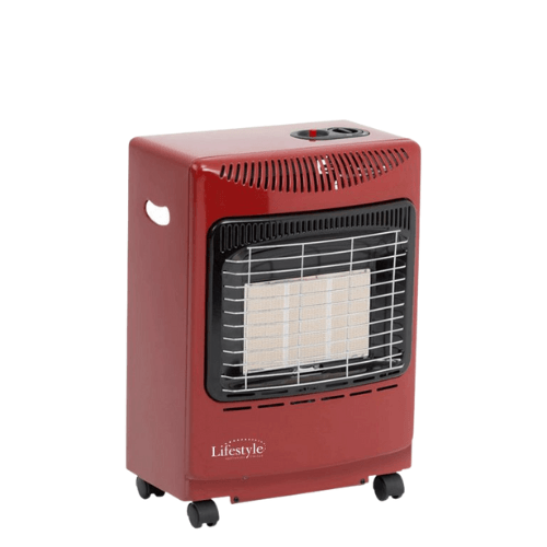 Lifestyle Red Mini Heatforce Portable Indoor Gas Heater - Hot Tub Liverpool