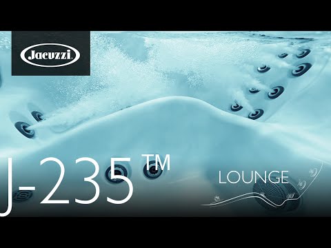J-235 CLASSIC HOT TUB WITH LOUNGE SEAT - NEW MODEL